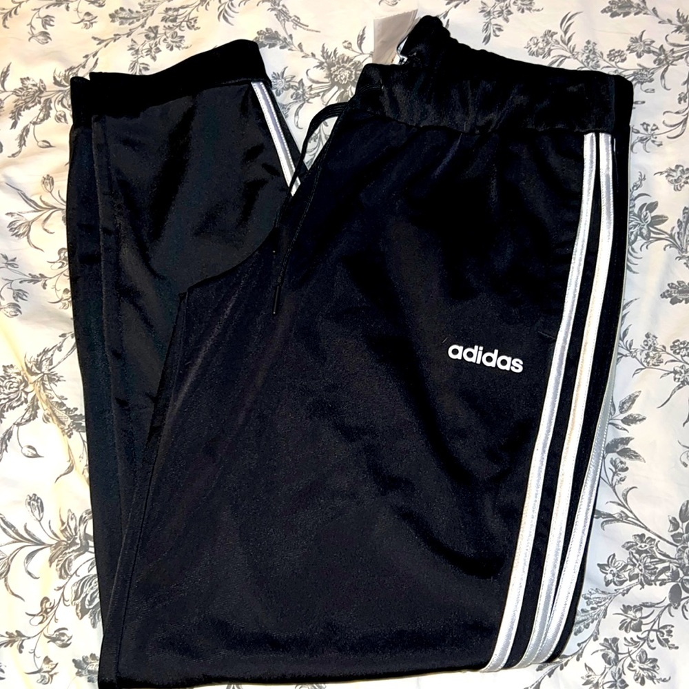Adidas Fleece Joggers - L